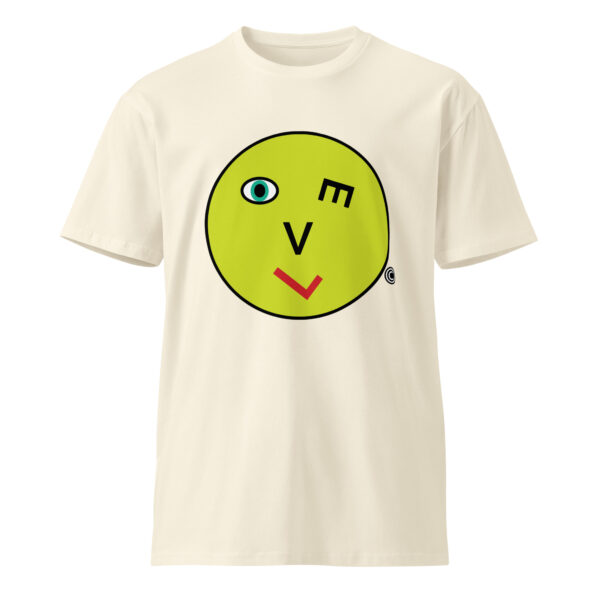 LOVE Smiley Face | Unisex premium t-shirt - Image 4