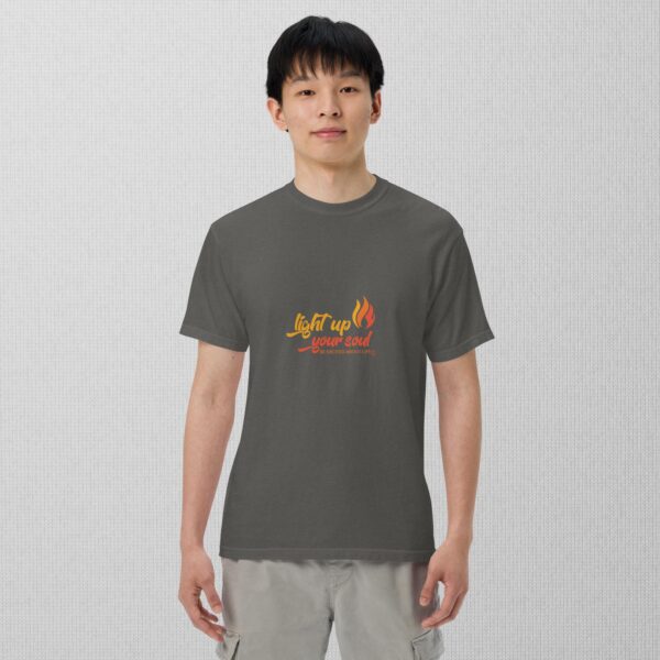 Light Up Your Soul unisex garment-dyed heavyweight t-shirt - Image 9